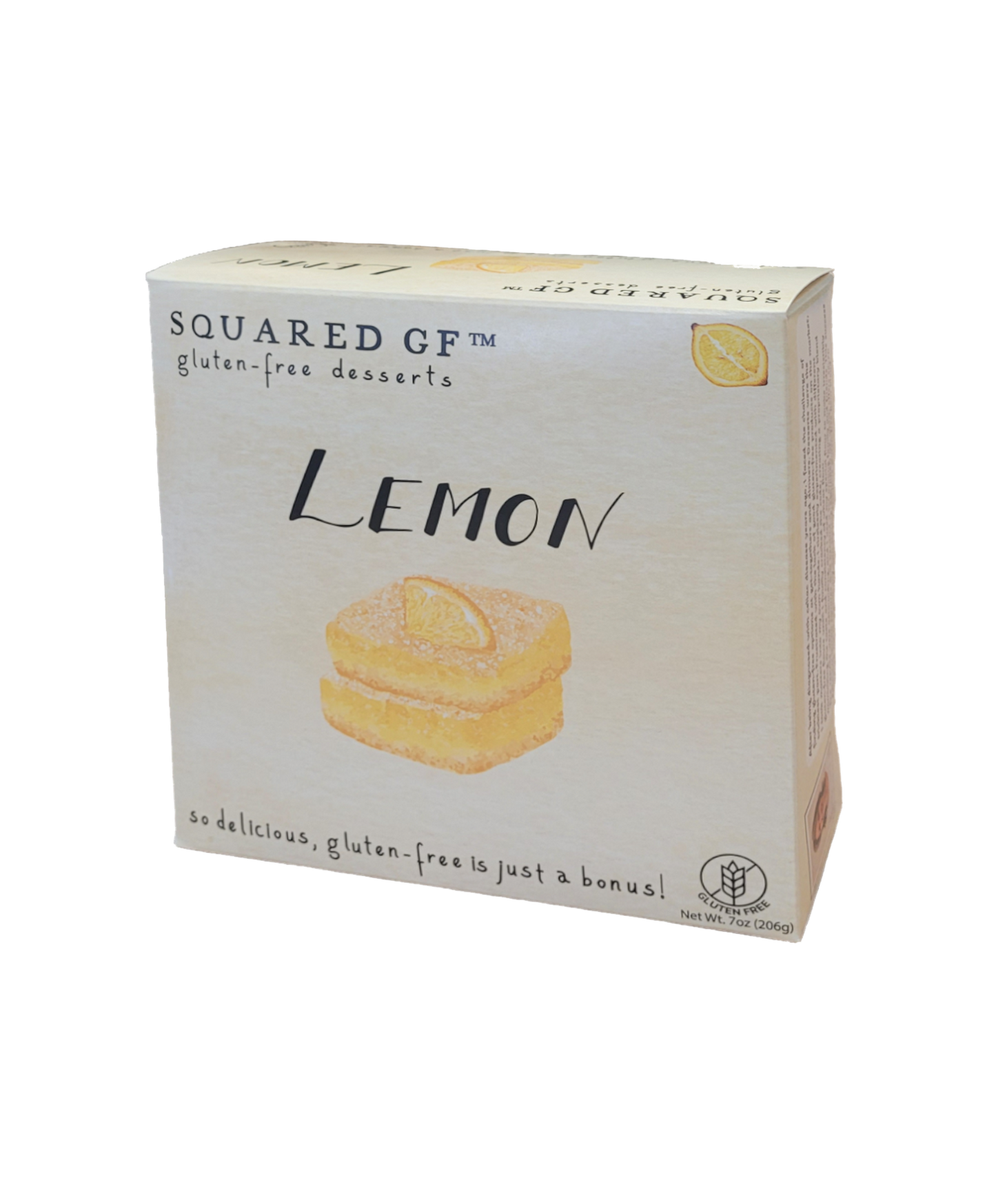 Gluten Free Lemon Squares - 9 Square Box