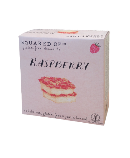 Gluten Free Raspberry Squares - 9 Square Box