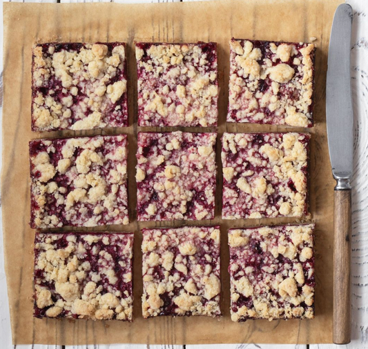Gluten Free Raspberry Squares - 4 Square Box