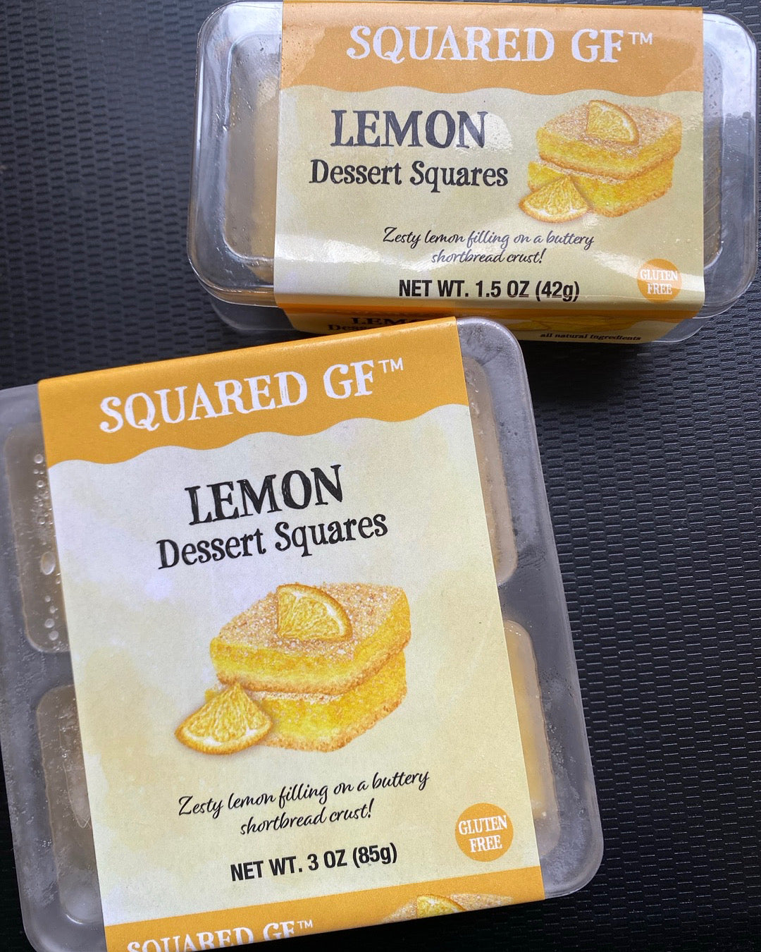 Gluten Free Lemon Squares (4 pack)