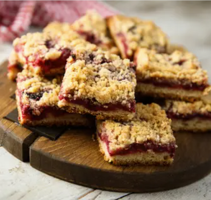 Gluten Free Raspberry Squares - 4 Square Box