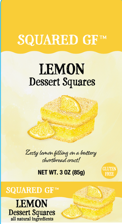 Gluten Free Lemon Squares (4 pack)